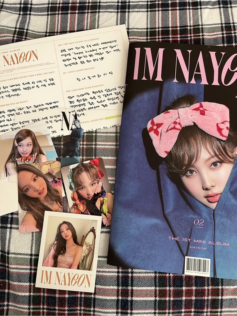 im nayeon twice album with photocards